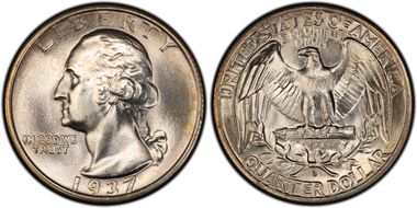 1937-S 25C MS67