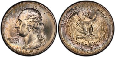 1940 25C MS67+