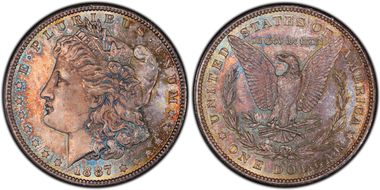 1887-S $1 MS65