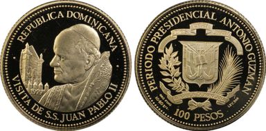 1979 100 P Visit of Pope John Paul II PR69DCAM