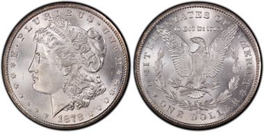 1878-CC $1 MS65+