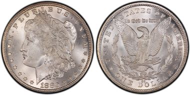 1880-CC $1 MS65+