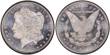 1884-CC $1 MS65+ DMPL