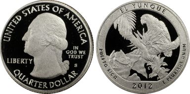 2012-S 25C El Yunque NP First Strike PR69DCAM