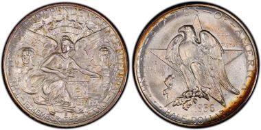 1936-S 50C Texas MS67+