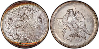 1938 50C Texas MS67+