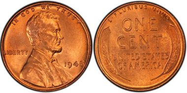 1948 1C MS66+ RD
