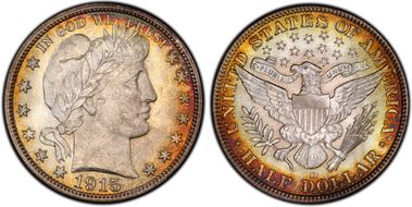 1915-D 50C MS66