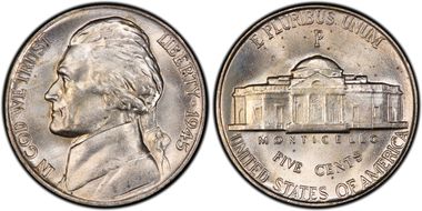 1945-P 5C TDR FS-804 MS64