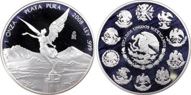 2008-Mo Onza Libertad Ag PR69DCAM