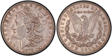 1878 7TF $1 VAM 123 VF35