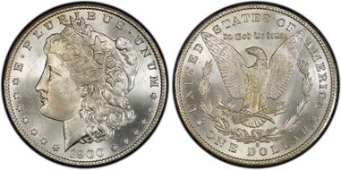 1900-S $1 MS64