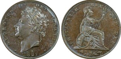 1827 1/4D S-3825 MS64BN