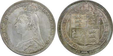 1889 Shil S-3927 Large Head MS65