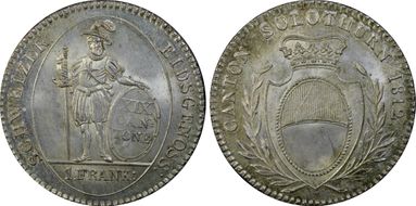 1812 1 Fr MS65