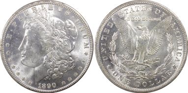 1890-O $1 VAM 10, Comet MS63
