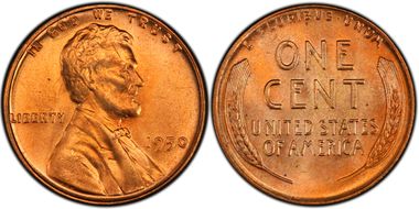 1950 1C MS66+ RD