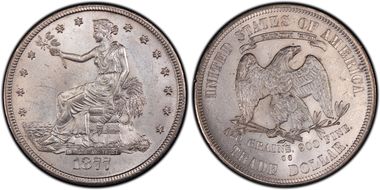 1877-CC T$1 MS62
