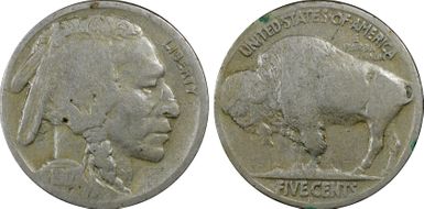 1917-D 5C 3 1/2 Leg FS-901 VG8