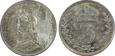 1892 3D S-3931 MS66