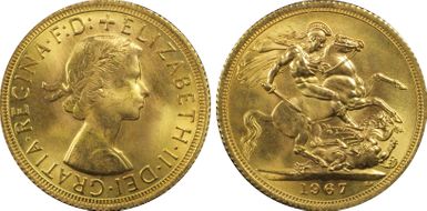 1967 Sov S-4125 St. George MS64