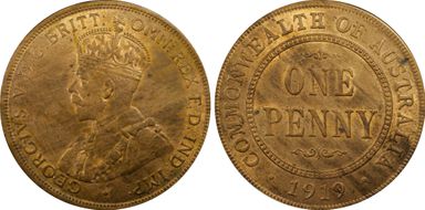 1919 (m) 1D No dots MS63RB