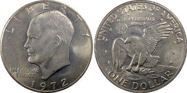 1972 $1 Type 3 MS65