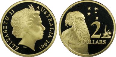 2001 $2 PR69DCAM