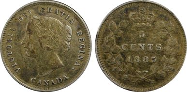1885 5C Large 5 XF40