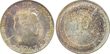 1947-B 10C KM-207.1 MS66