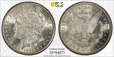 1893-CC $1 MS64+