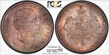 1883 $1 Hawaii MS65+