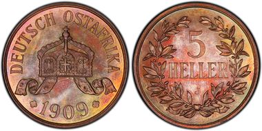 1909-J 5 Hel KM-11 PR65BN