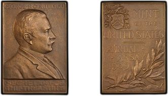 1909 AE Medal JK-AC-53, George B. Cortelyou SP65