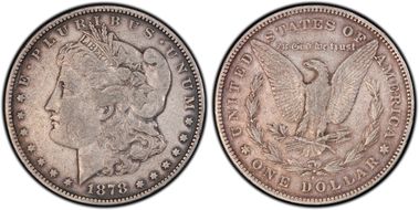 1878-S $1 VAM 56 Long Arrow Shaft VF30