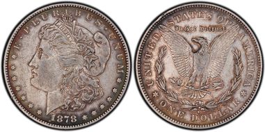 1878-S $1 VAM 56 Long Arrow Shaft XF45