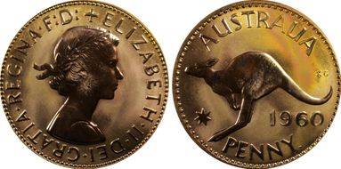 1960 Y. (p) 1D PR67RD