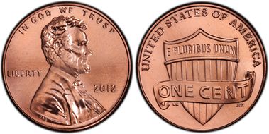 2012 1C Shield MS67RD