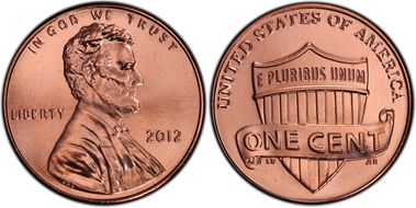 2012 1C Shield MS67RD