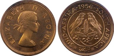 1956 1/4D PR65RD