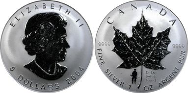 2004 $5 ML D-Day SP64