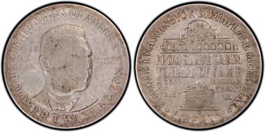 1947-D 50C Booker T. Washington VG8