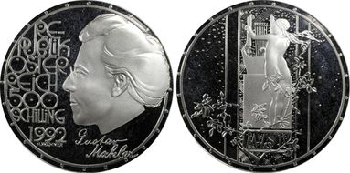 1992 500 Sch Gustav Mahler PR69DCAM