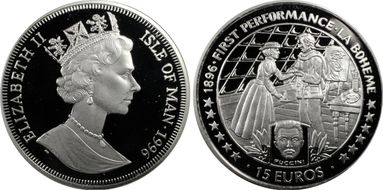 1996 € 15 La Boheme PR69DCAM