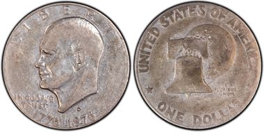 1976-S $1 Silver VF25