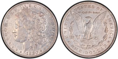 1880 $1 VAM 7 8/7 Crossbar XF45