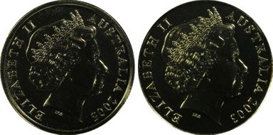 2005 $1 End of WWII - Dancing Man Al-Bronze MS69