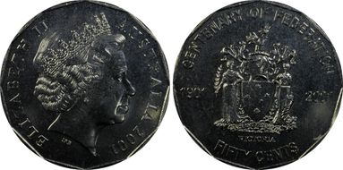 2001 50C Victoria MS66