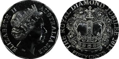 2012 50C Diamond Jubilee MS68