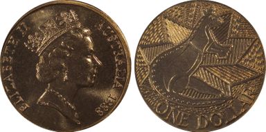 1988 $1 Aboriginal Art MS68